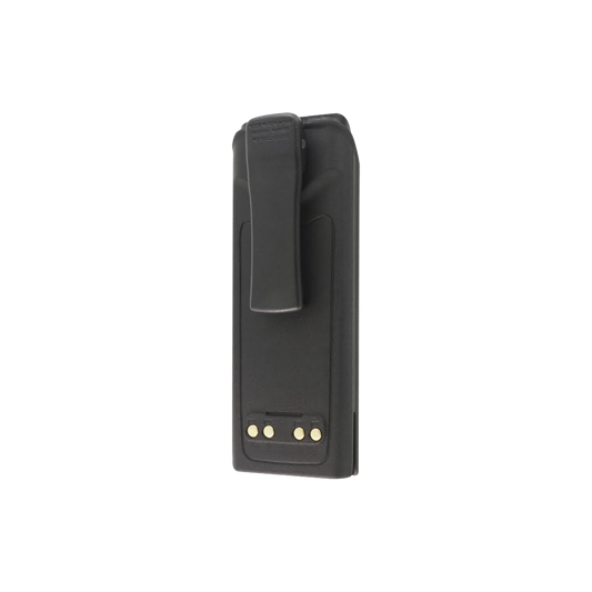 Batería Li-Ion para radio EF JOHNSON VP600 4400 mAh, 7.4 V 32.6 Wh, WP IP68. Clip incluido