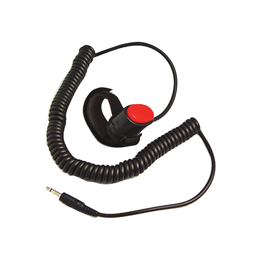 Switch de ptt para radio aéreos con accesorio de audio.