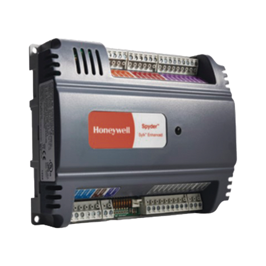 Controlador unitario Spyder, BACnet, 24 Vac. 6UI, 4 DI, 3AO, 8 Relevadores. SYLK.