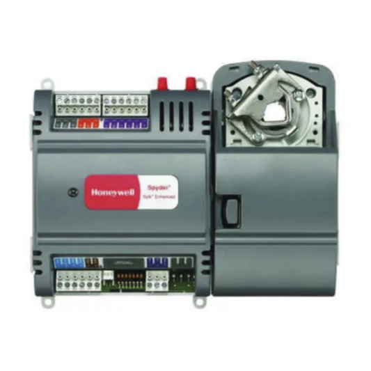 Spyder micro BACnet para VAV, con sensor de PD y actuador incluido. 4 UI, 2AO, 2DO. 24 Vac.