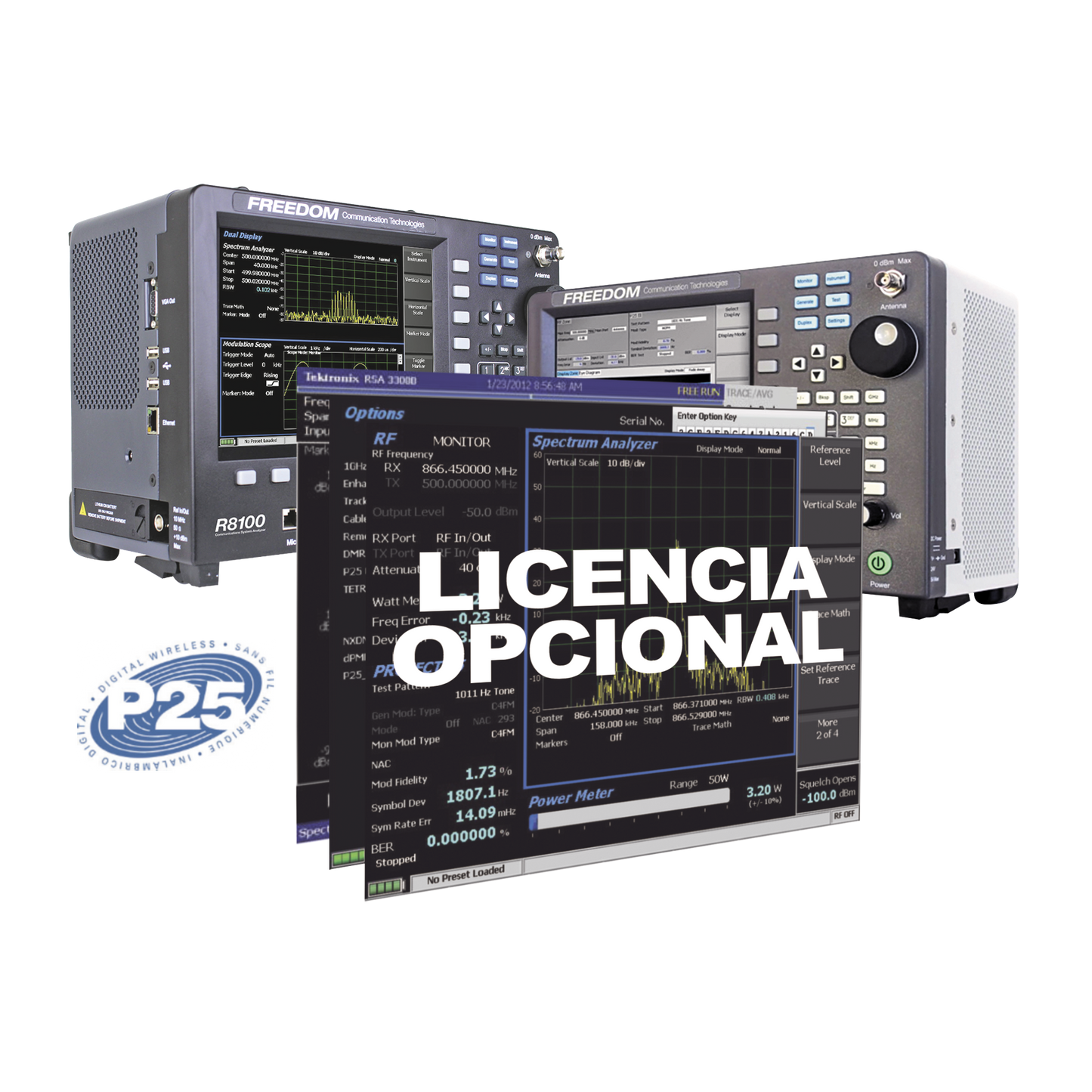Opción de Software Auto-Tune para Portátiles BK KNG en R8000 /R8100.