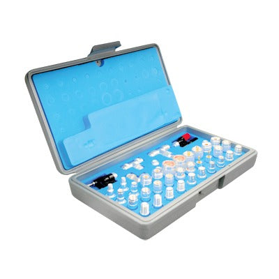 Kit Universal de Adaptadores UNIDAPT de 43 Piezas "Clásicos" en Estuche de Plástico y Esponja.