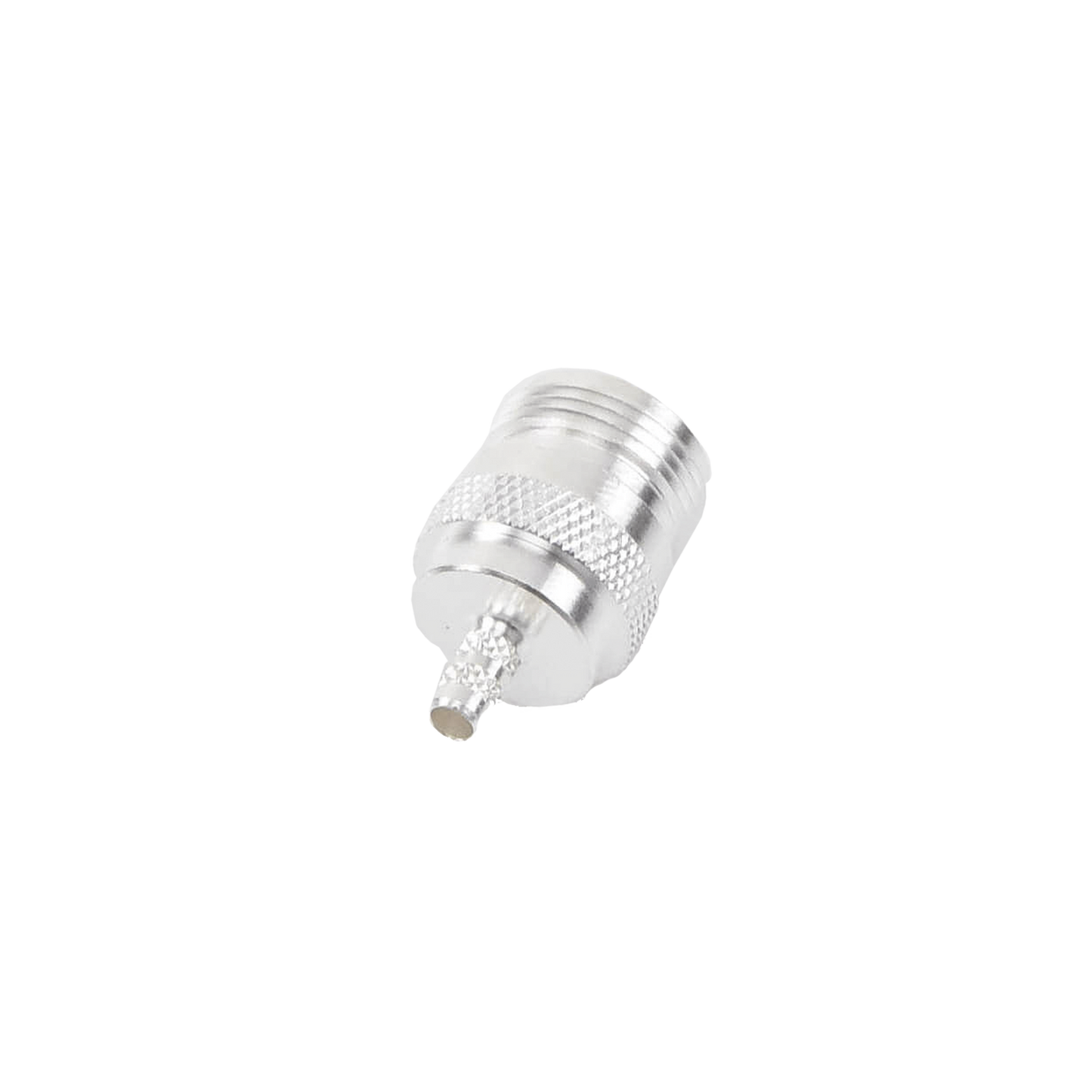 Conector N Hembra de anillo plegable para cables RG-142/U, LMR-195.
