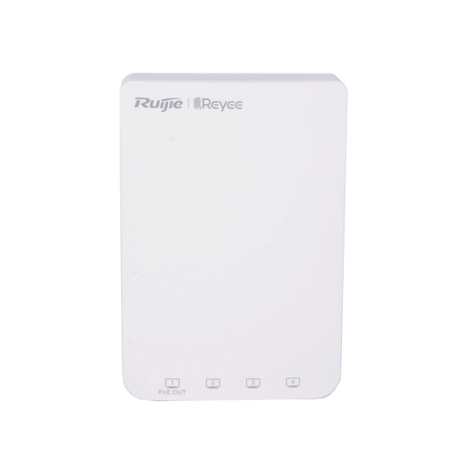 Punto de acceso Wi-Fi 5 ideal para áreas que requieren múltiples puertos de red, 1 puerto PoE Out, hasta 1.7 Gbps doble banda 802.11ac MU-MIMO 2x2