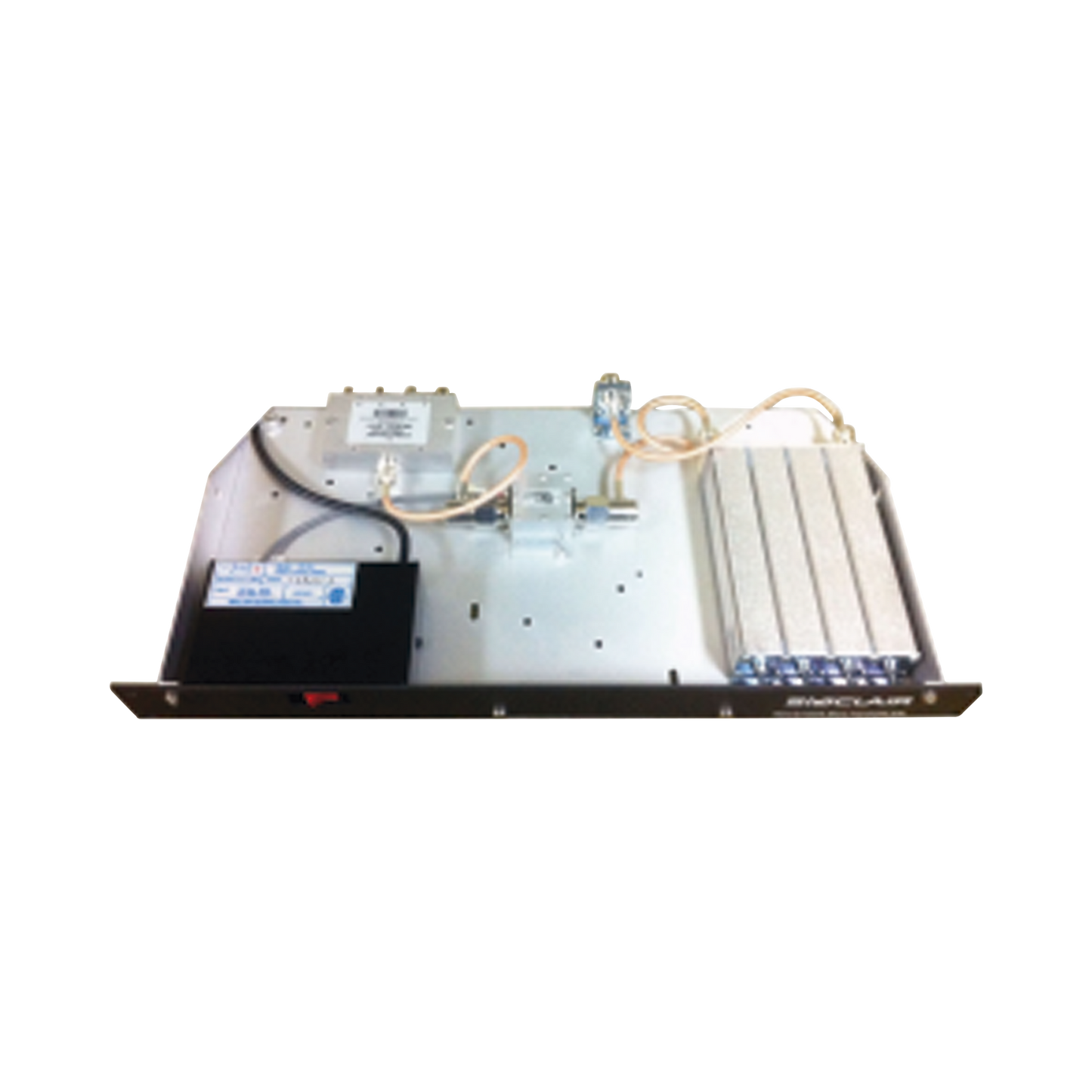 Multiacoplador con Preselector para 4 Canales, 160-174 MHz, 1 MHz de Ancho de Banda, 12 Vcc, Conectores N Hembras