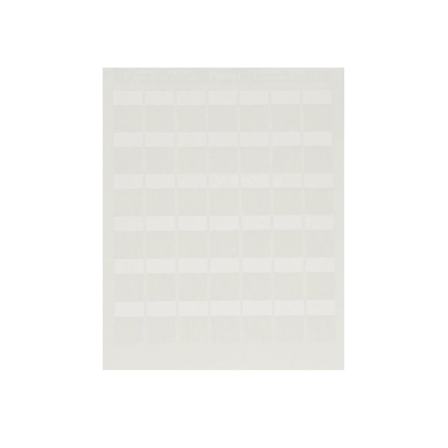 Hojas con 2500 Etiquetas Auto-laminadas para Impresora Láser/Inyección de Tinta, para Cables de 2 a 4.1 mm de Diámetro (18 - 14 AWG)