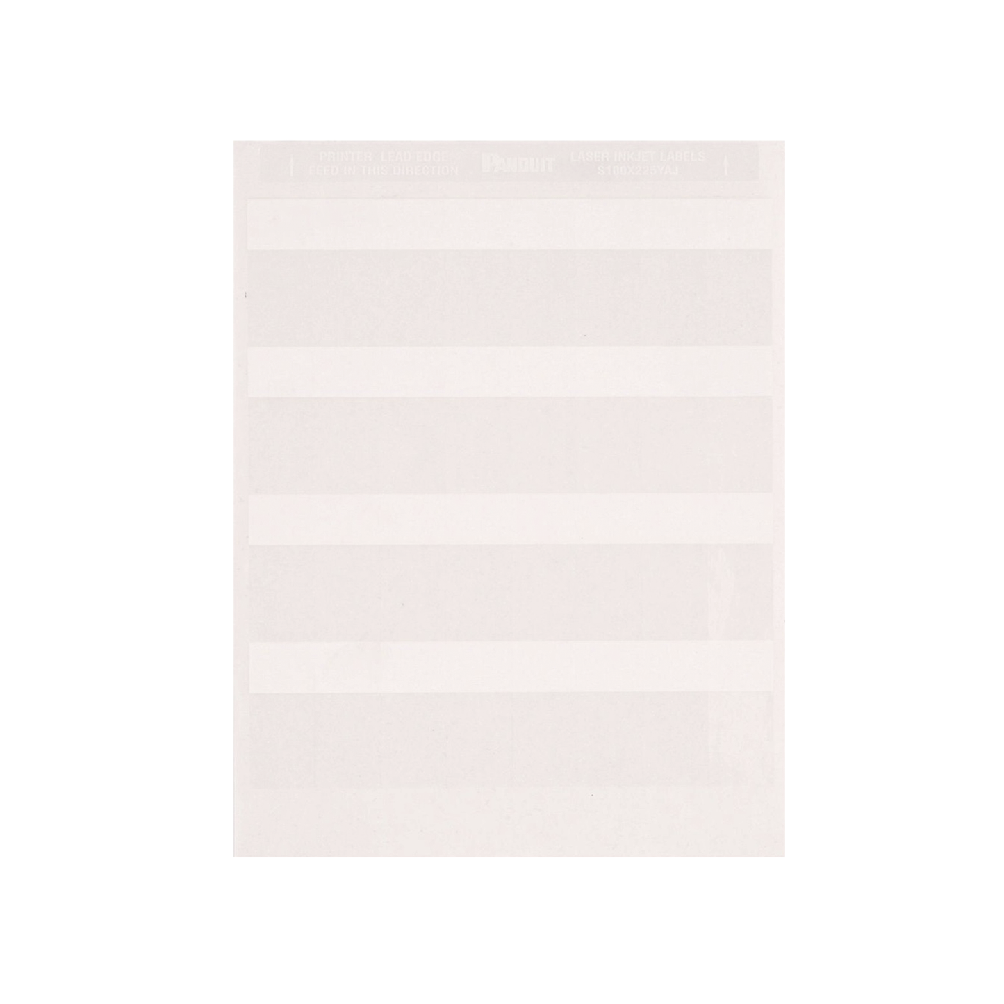 Hojas con 1000 Etiquetas Auto-laminadas para Impresora Láser/Inyección de Tinta, para Cables de 6.1 a 12.2 mm de Diámetro (8 - 4 AWG)