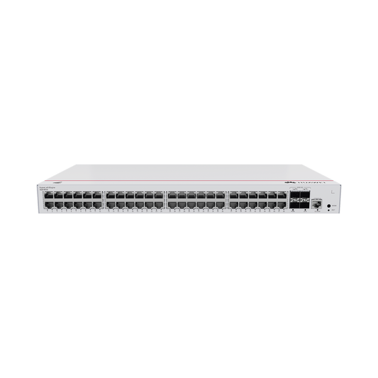Switch Gigabit Administrable Capa 2 / 48 puertos 10/100/1000 Mbps / 4 Puertos SFP+ Uplink / Administración Nube Gratis