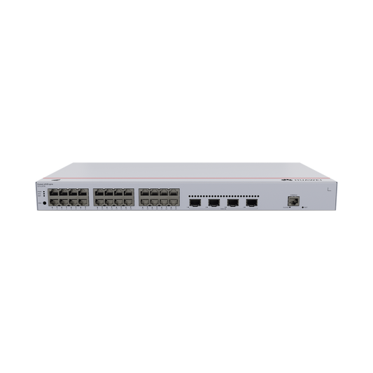 Switch Gigabit Administrable Capa 3 / 24 puertos 10/100/1000 Mbps / 4 Puertos SFP+ Uplink / iStack /Administración Nube Gratis