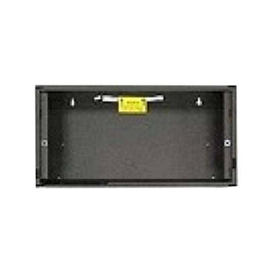 Gabinete de Un Nivel / Sin Compartimiento para baterías / para Paneles NOTIFIER / Color Negro