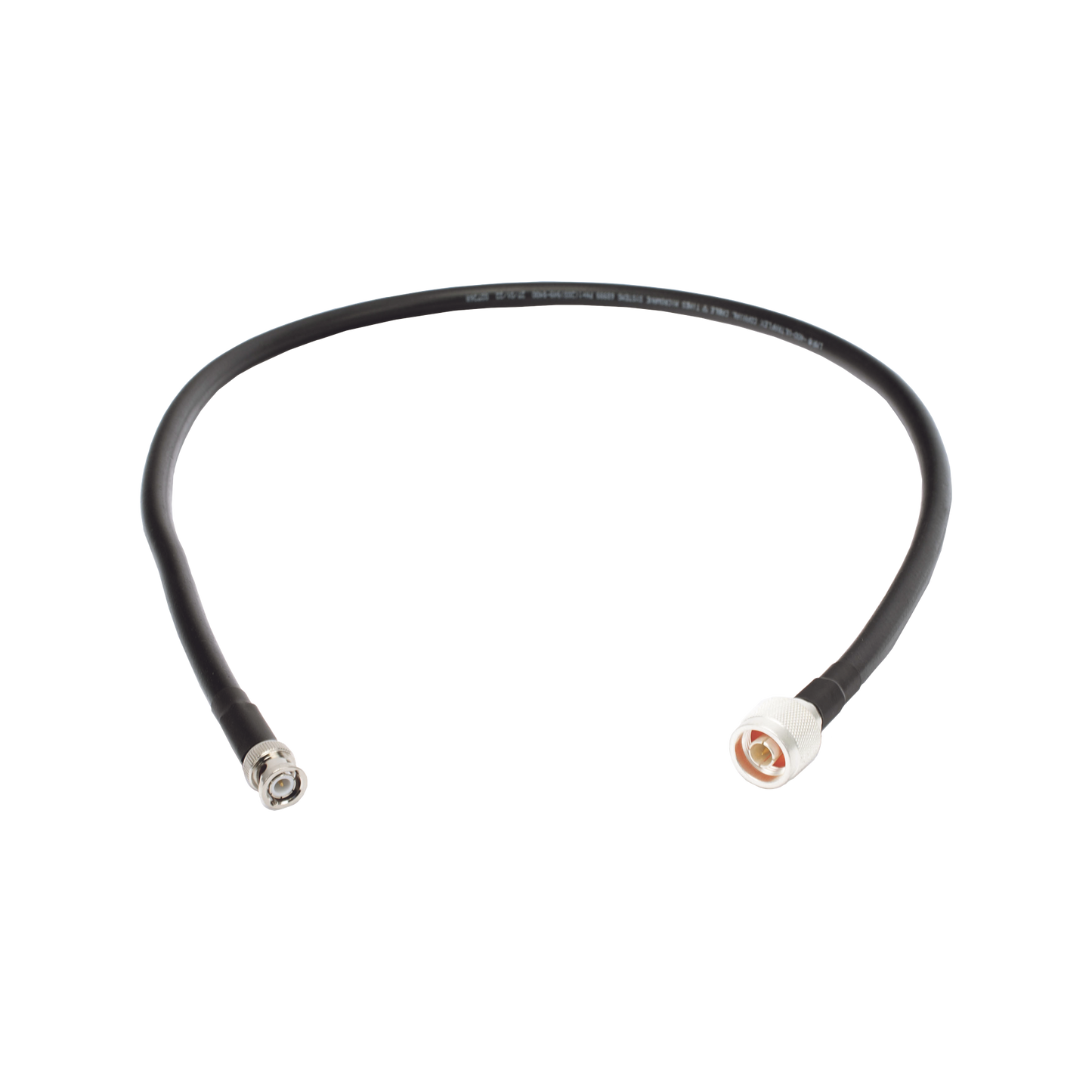 Jumper de 83 cm. con Cable Coaxial LMR400 conectores BNC/N