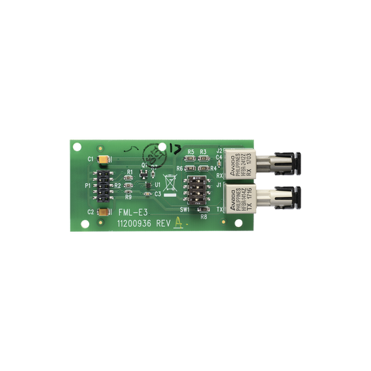 Interfaz opcional para conexión en red por fibra óptica multimodo