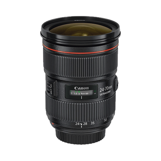 Lente Canon 24 - 70mm f2.8 / 8K / Auto-Iris / Compatible con Cámaras TNB-9000