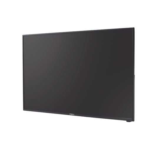 Monitor Profesional LED de 43" ideal para Videovigilancia / Uso 24/7 / Resolución 4K / Entradas de video HDMI, DVI, VGA y BNC.