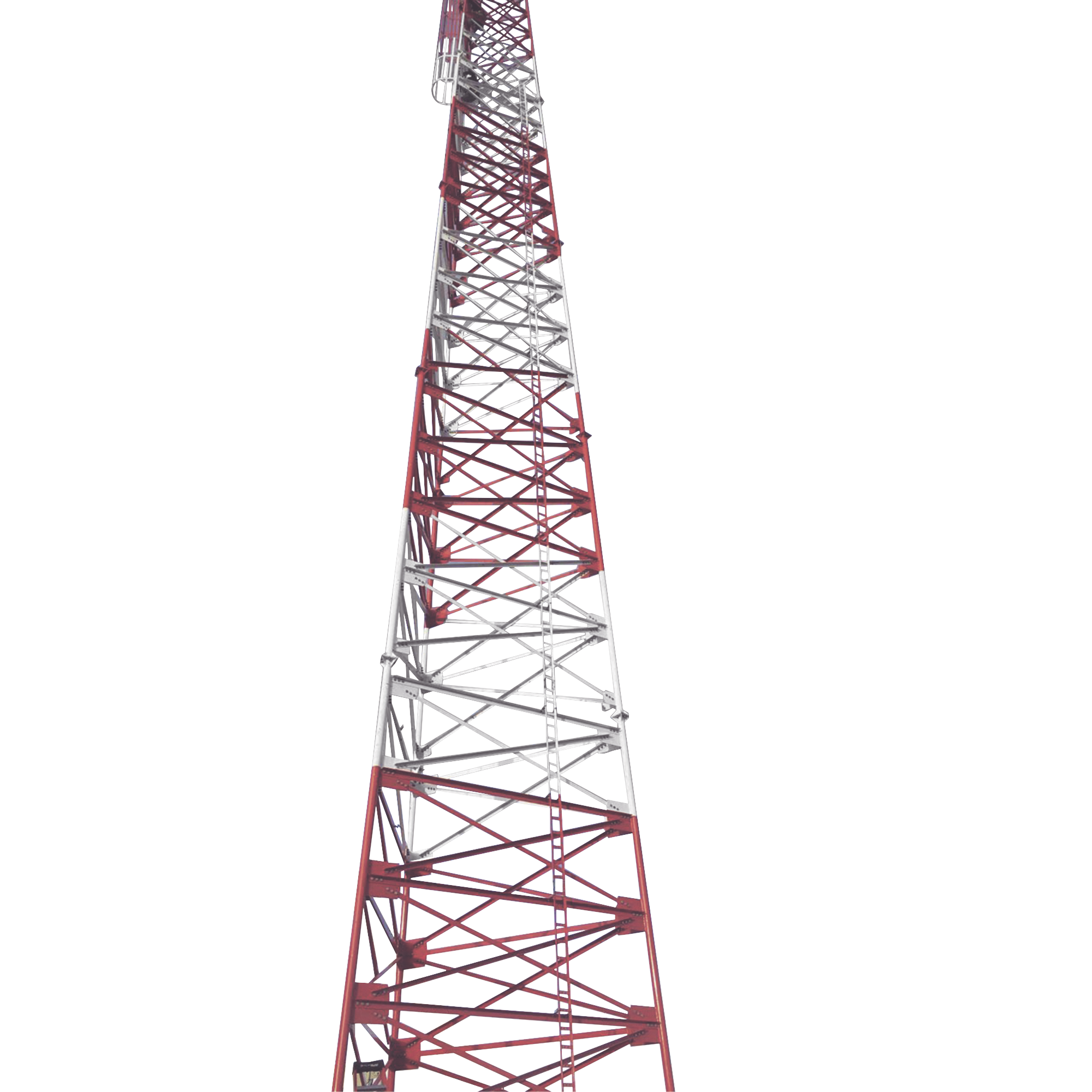 Torre Autosop. Tubular Uso Pesado de 15 Metros (Sec A - C). Galv. Inme ...
