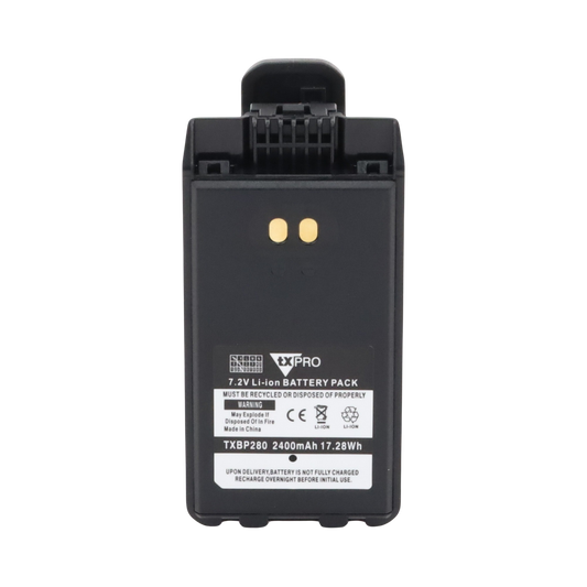 Batería de Li-Ion de 2400mAh (typ), para radios IC-F1100 / F2100D