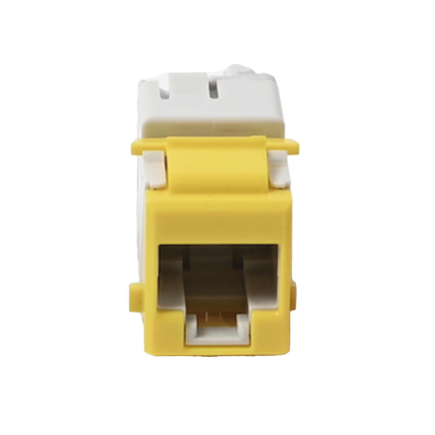 Jack UltraMAX Cat6A, UTP, Tipo Keystone, Color Amarillo, Punch Down