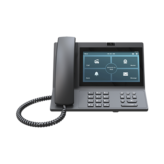 Estación de Guardia para Sistema Multi-apartamentos / Gestión 100% en la Nube / Interfaz Web / ANDROID / SIP / 7 Pulgadas Touch / WIFI / POE /  Cámara de 2MP / Bluetooth /  HDMI / USB Tipo C