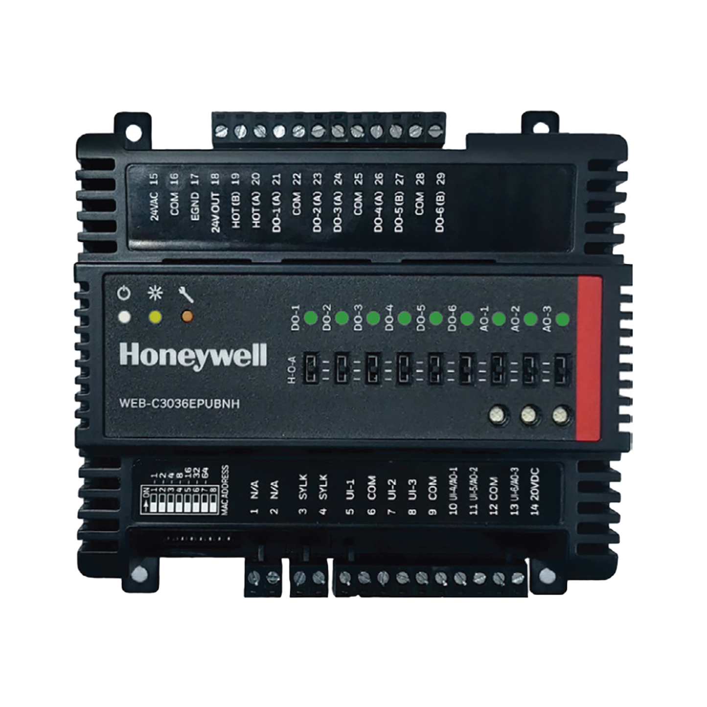 Controlador unitario CIPER30 con capacidad de 150 puntos , 3 dispositivos