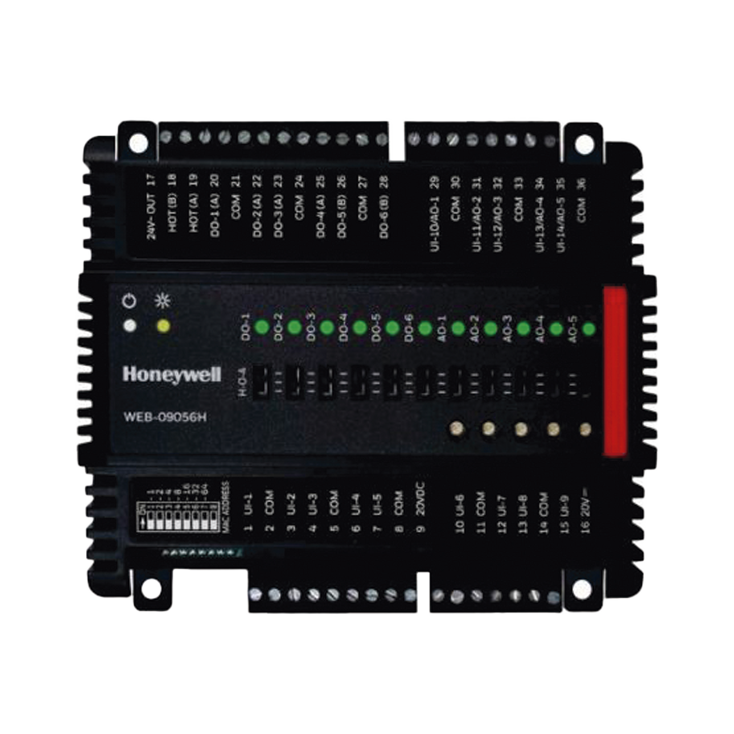 Modulo de expansion CIPER IP , para 20 puntos , 9 entradas universales , 6 salidas y 5 entradas/salidas universales