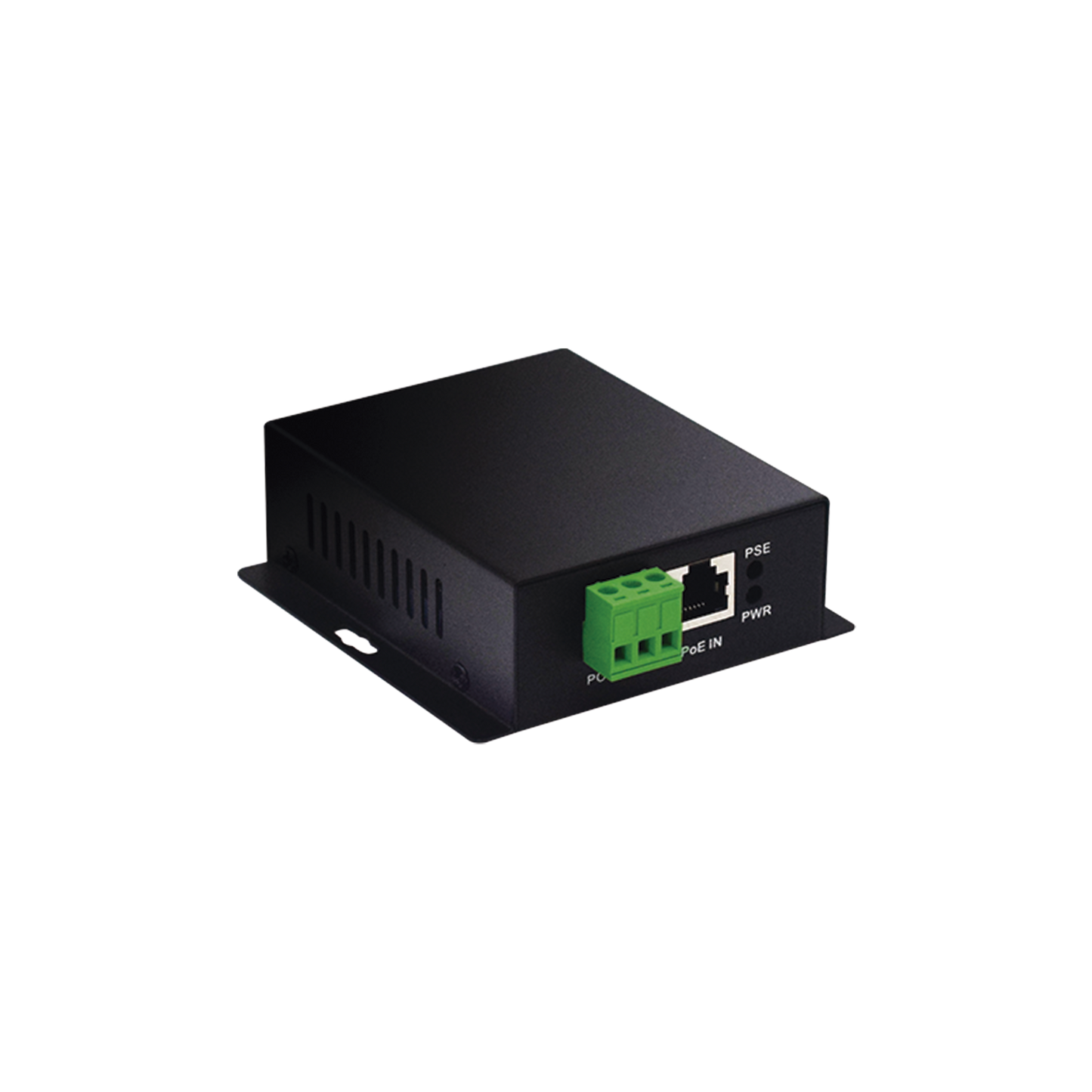 Convertidor PoE Industrial / Entrada PoE 802.3 af/at / Salida PoE pasivo 24V / Conexión plug and play / Alcance de hasta 100 metros / Ideales para Enlaces Inalámbricos