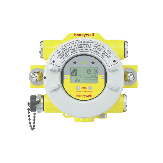 Transmisor Universal Con 3 Relays Falla/Alarma, 4 Entradas NPT de ¾”, Carcasa De Aluminio, Con Sensor MPD De Perla Catalítica 0-100% LEL
