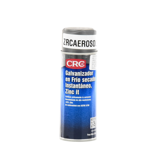 Compuesto Zinc en Aerosol  para Retoque de Piezas Galvanizadas por Inmersión en Caliente (386 gr.).